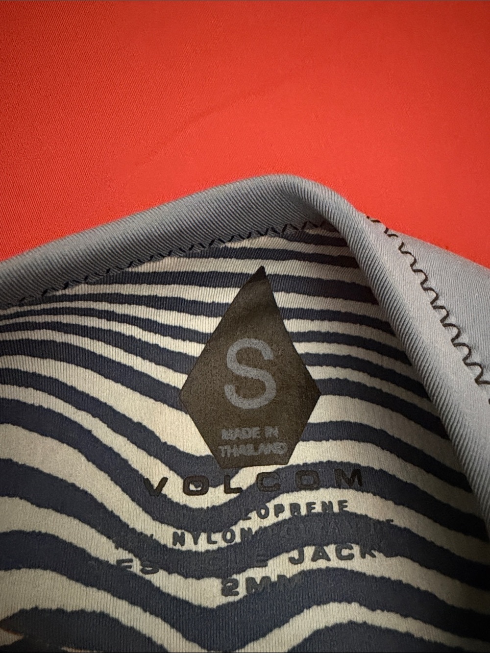 Volcom Standard Vesticle Wetsuit Rash Guard Small - Picture 4 of 8